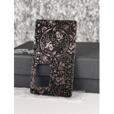 Puerta Elipsium Koi  en fibra de carbono roja 