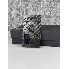 Puerta Elipsium Big logo en fibra de carbono 